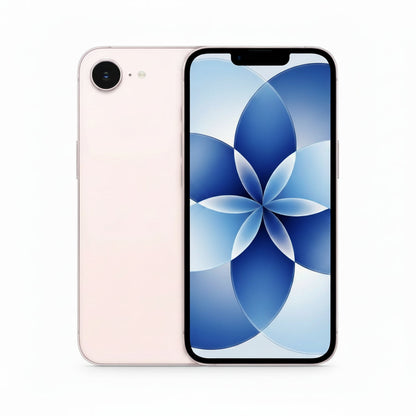 Apple iPhone 17e 256GB, 512GB - Black, Soft Pink, White – Powerful A-Series Smartphone with Advanced Camera - Acceptable - Refurbished (Copy) Apple