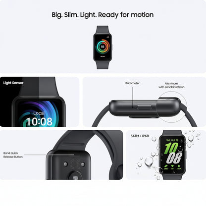 Galaxy Fit3 Smart Band 40mm AMOLED - Grey, Pink Gold, Silver