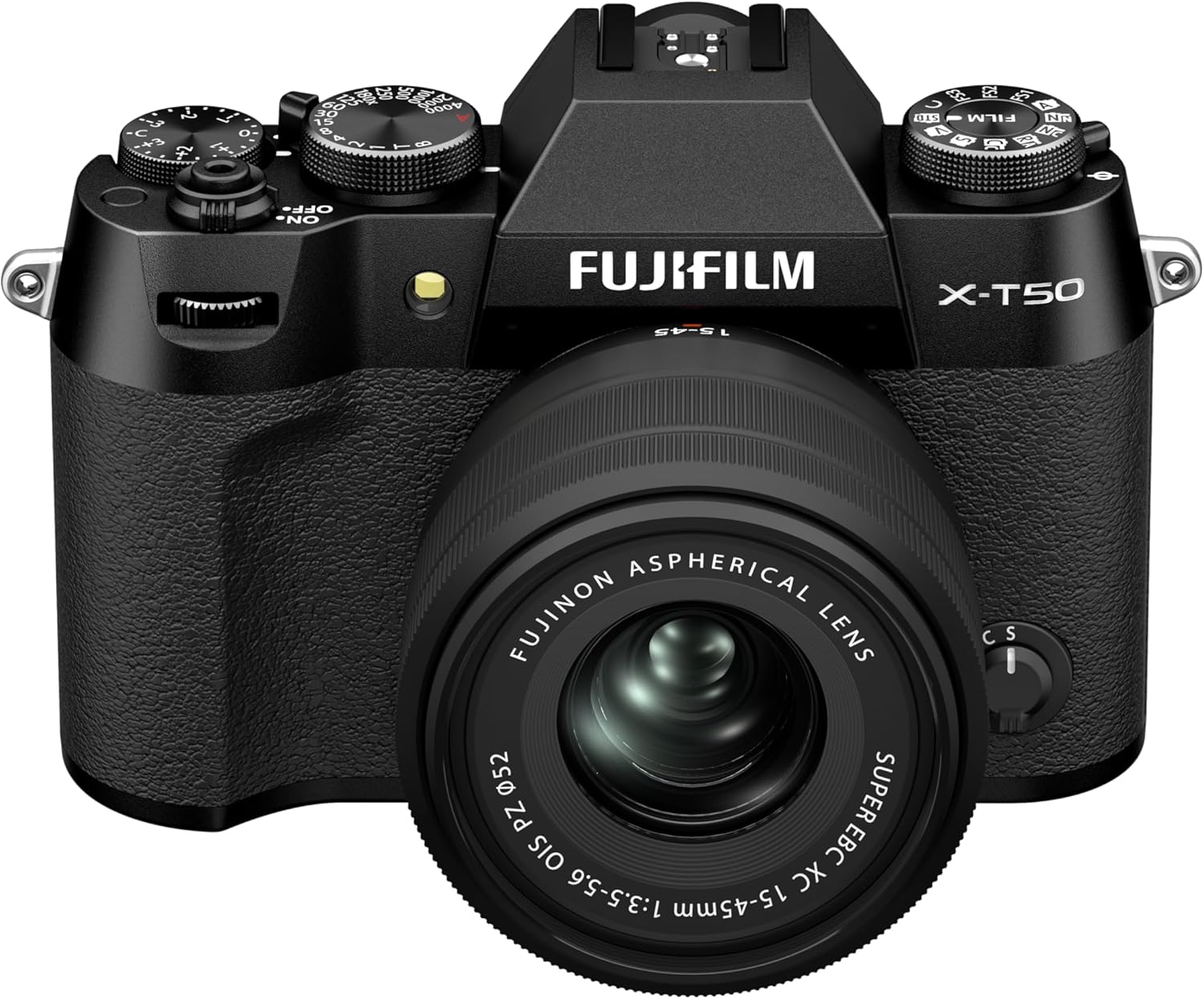 Fujifilm X-T50 Mirrorless Camera with XC 15-45mm F/3.5-5.6 Lens (Charcoal Silver) Fujifilm