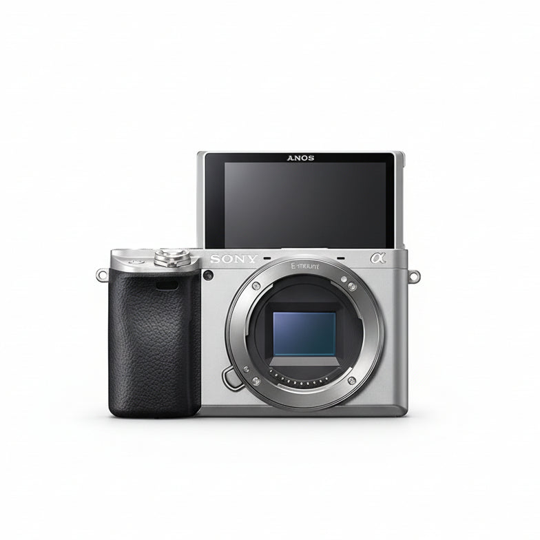 Sony Alpha A6400 Twin Lens Kit - Black/Silver with 16-50mm & 55-210mm Lenses