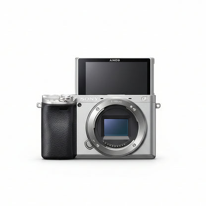 Sony Alpha A6400 Twin Lens Kit - Black/Silver with 16-50mm & 55-210mm Lenses