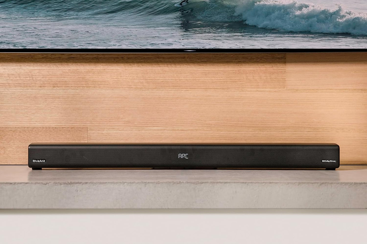 BlueAnt XT100 2.0 100W Dolby Atmos Soundbar – Immersive Audio Experience in a Sleek Design - Good – Refurbished BlueAnt