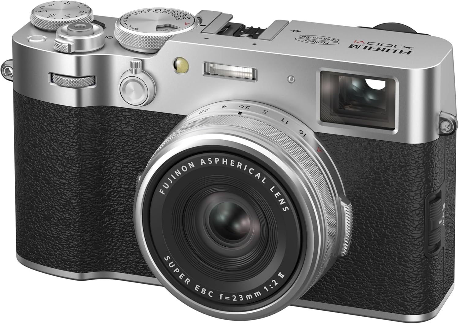 Fujifilm X100VI Digital Camera – 40MP, 6-Stop IBIS, 4K/6.2K Video - Silver Fujifilm