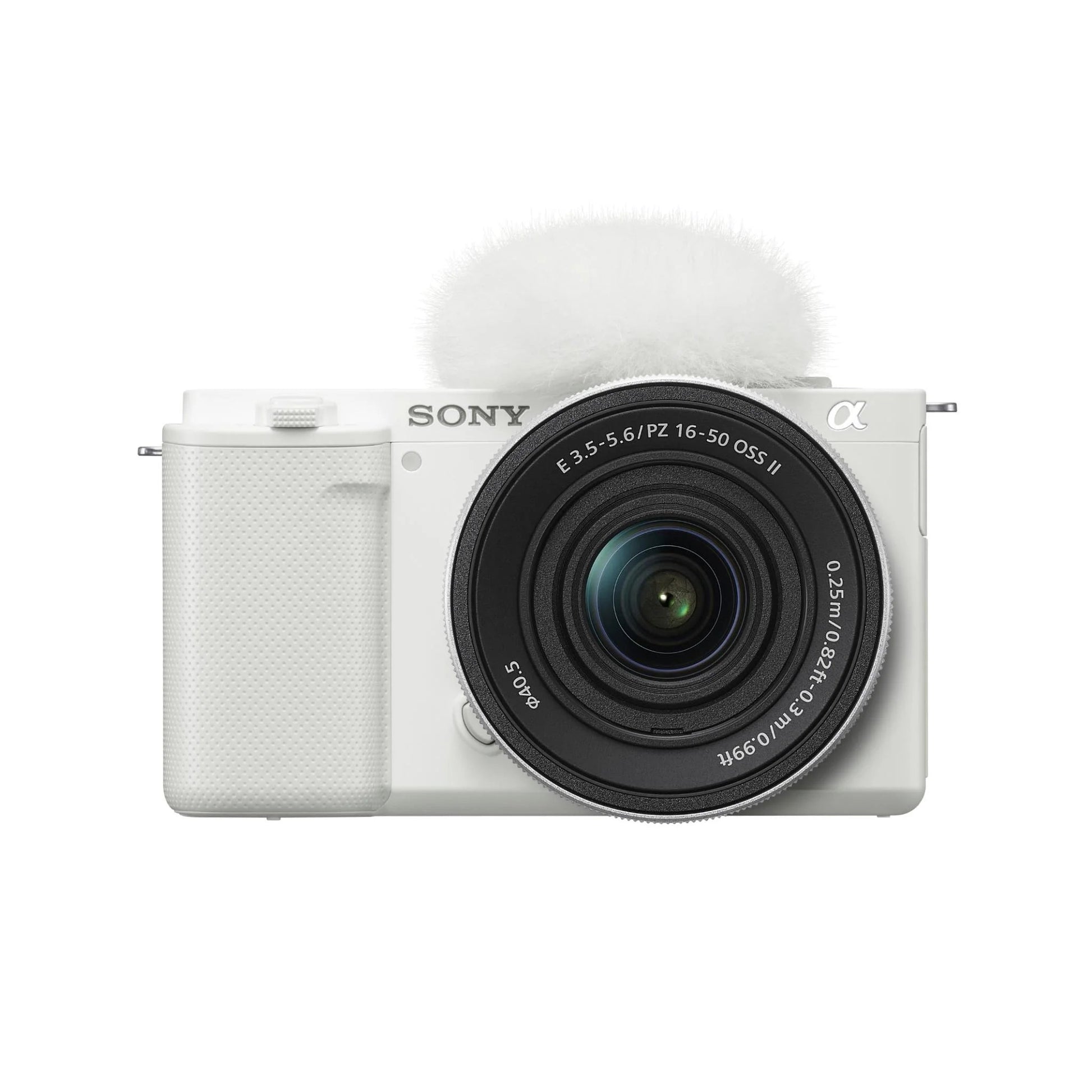 Sony ZV‑E10K Digital Camera Mirrorless Camera with 16-50mm II Lens - White Tristar Online