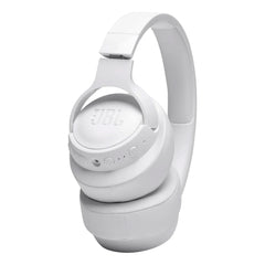 JBL Tune 760 NC - Lightweight, Foldable Over-Ear Wireless Headphones with Active Noise Cancellation - White JBL
