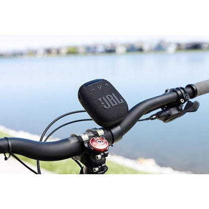 JBL Wind 3 FM Bluetooth Handlebar Speaker – Black, Blue