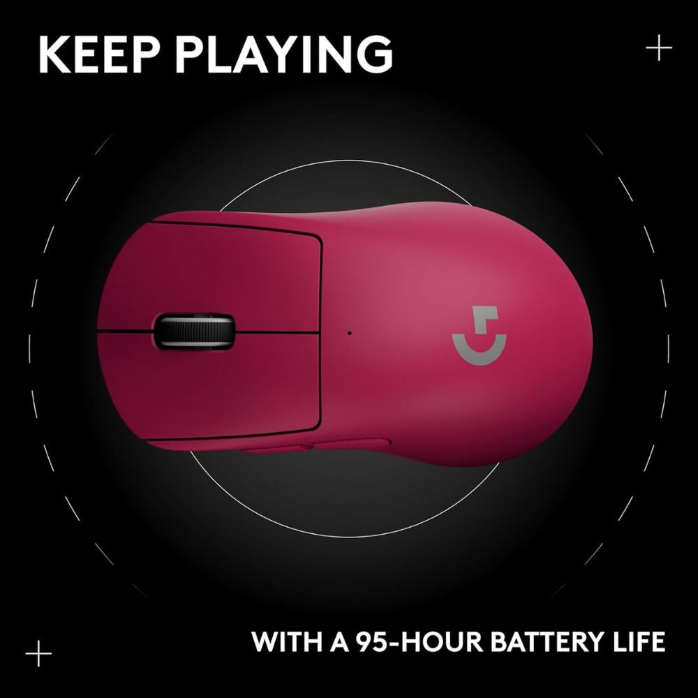 Logitech G PRO X Superlight 2 Wireless Gaming Mouse DEX - Pink