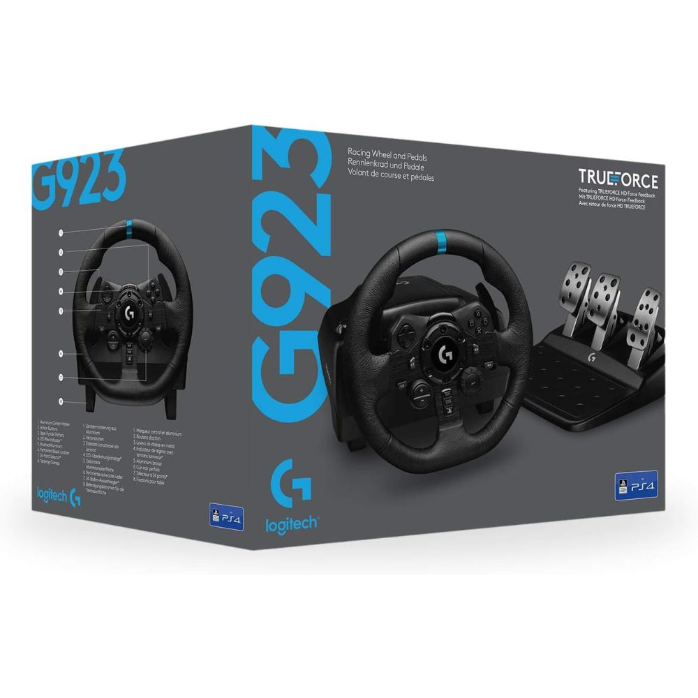 Logitech G923 Racing Wheel for PS5, PS4 & PC (941-000161) Logitech