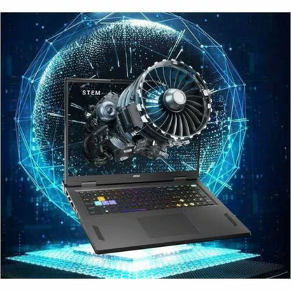 MSI Vector 18 HX AI Gaming Laptop, 18" QHD+ Display, Intel Core Ultra 9, NVIDIA RTX 5080 GPU, 32GB DDR5 RAM, 1TB SSD, Killer WiFi 7, Cosmos Gray