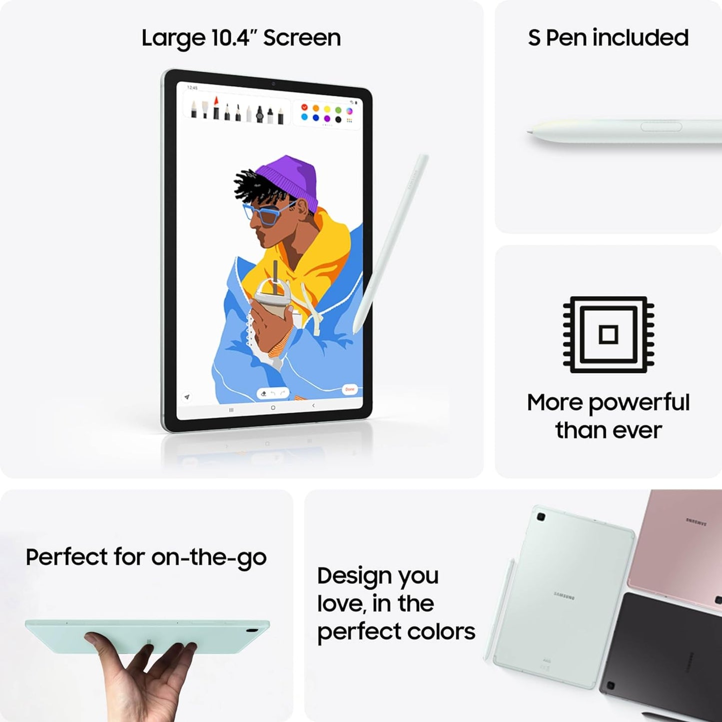 Samsung Galaxy Tab S6 Lite Wi-Fi (4GB/64GB) - Oxford Grey (AU Version) Samsung