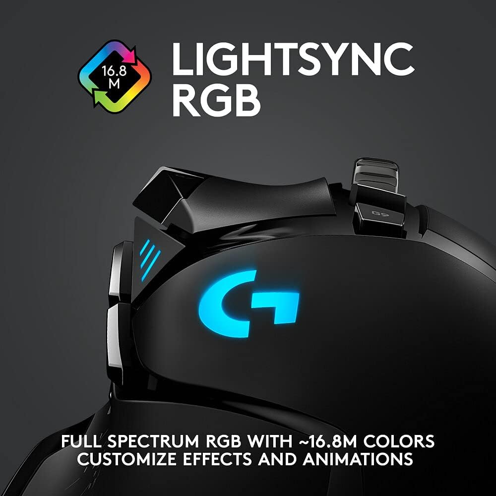 Logitech G502 Lightspeed Wireless Gaming Mouse with Hero 25K Sensor Logitech