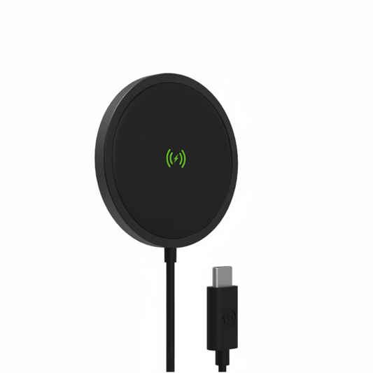 Mophie Wireless Charging Pad Black  Qi Wireless Charger for Smartphones  Excellent  Refurbished