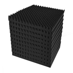 Alpha Acoustic Foam 20pcs 50x50x5cm Sound Absorption Proofing Panels Eggshell