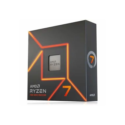 AMD Ryzen 7 7700X Desktop Processor, 8 Cores/16 Threads, 5.4 GHz Max Boost, 32MB L3 + 8MB L2 Cache, Socket AM5, Radeon Graphics