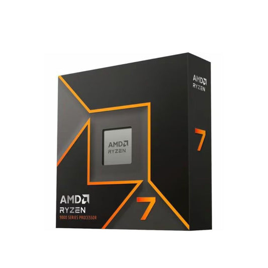 AMD Ryzen 7 9700X Desktop Processor, 8 Cores/16 Threads, 5.5 GHz Max Boost, 32MB L3 + 8MB L2 Cache, Socket AM5, Radeon Dual-Core GPU