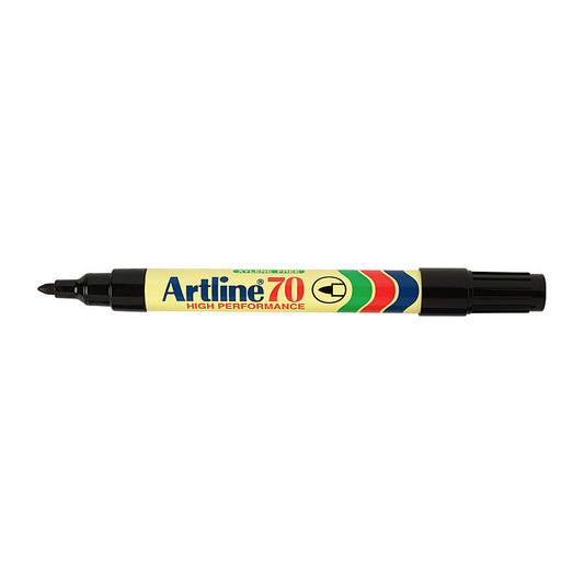 Artline 70 Perm Mkr Blk Bx12 Artline