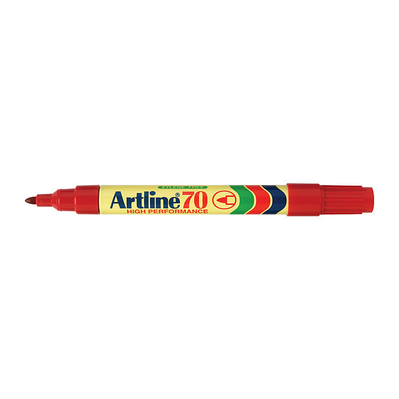 Artline 70 Perm Mrker Red Bx12 Artline