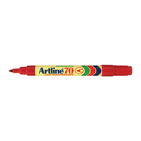 Artline 70 Perm Mrker Red Bx12 Artline