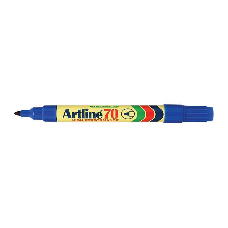 Artline 70 Perm Mrker Blu Bx12 Artline