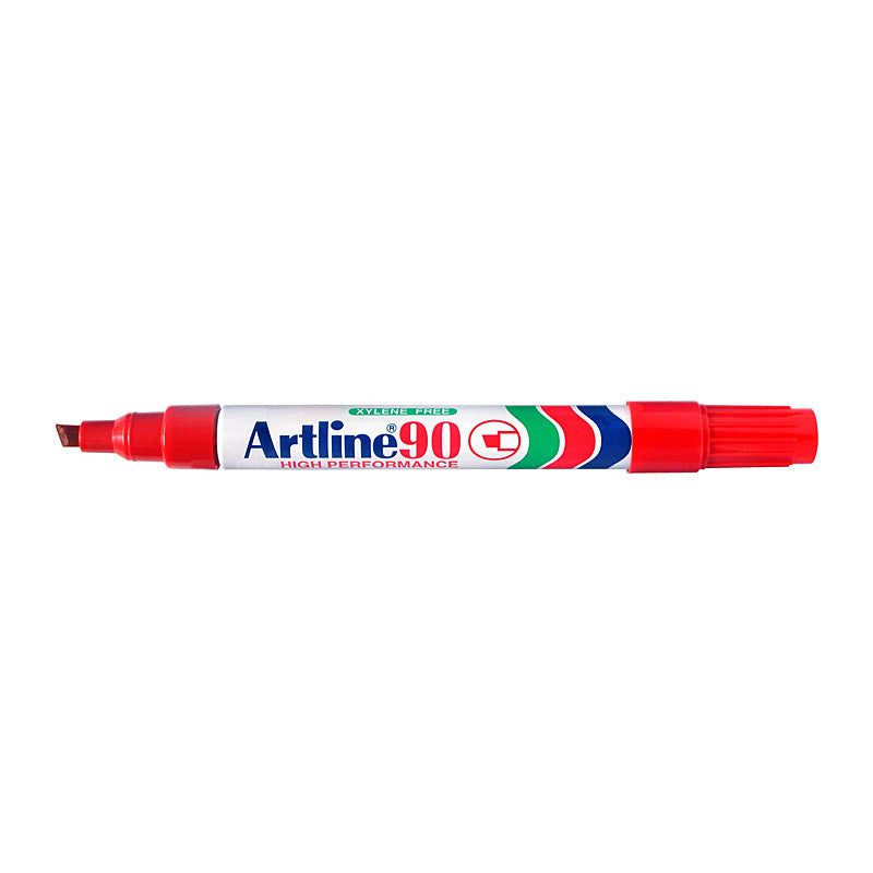 Artline 90 Perm Mrker Red Bx12 Artline