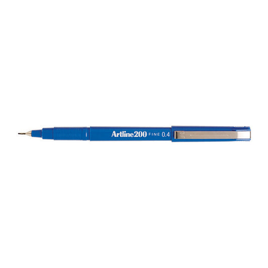 Artline 200 Fline Pen Blu Bx12 Artline