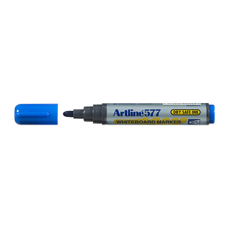 Artline 577 W/Bd Mrkr Blu Bx12 Artline