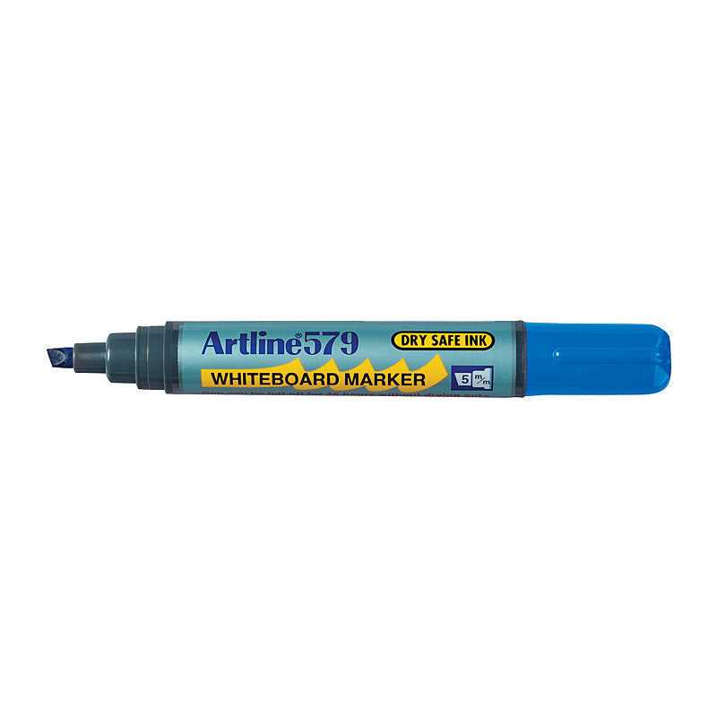 Artline 579 W/B Mrker Blu Bx12 Artline