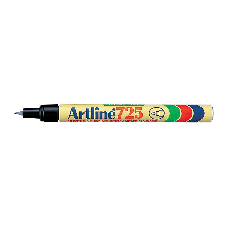 Artline 725 Perm Mrkr Blk Bx12 Artline