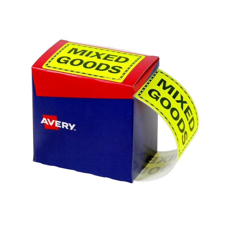 Avery Mixed Goods Labels Rl750 Avery