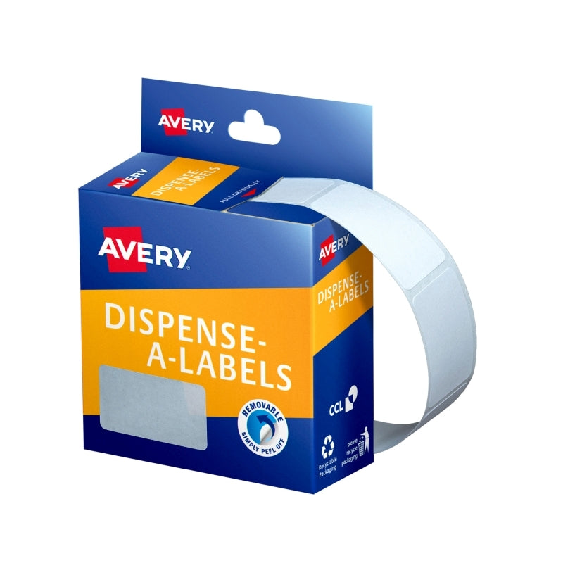AV Lbl Rect Disp Wht Pk380 Avery