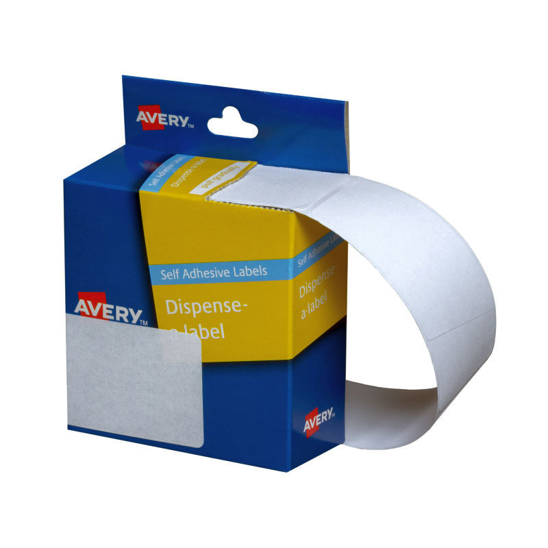 Avery Disp White 44x63 Roll150 Avery