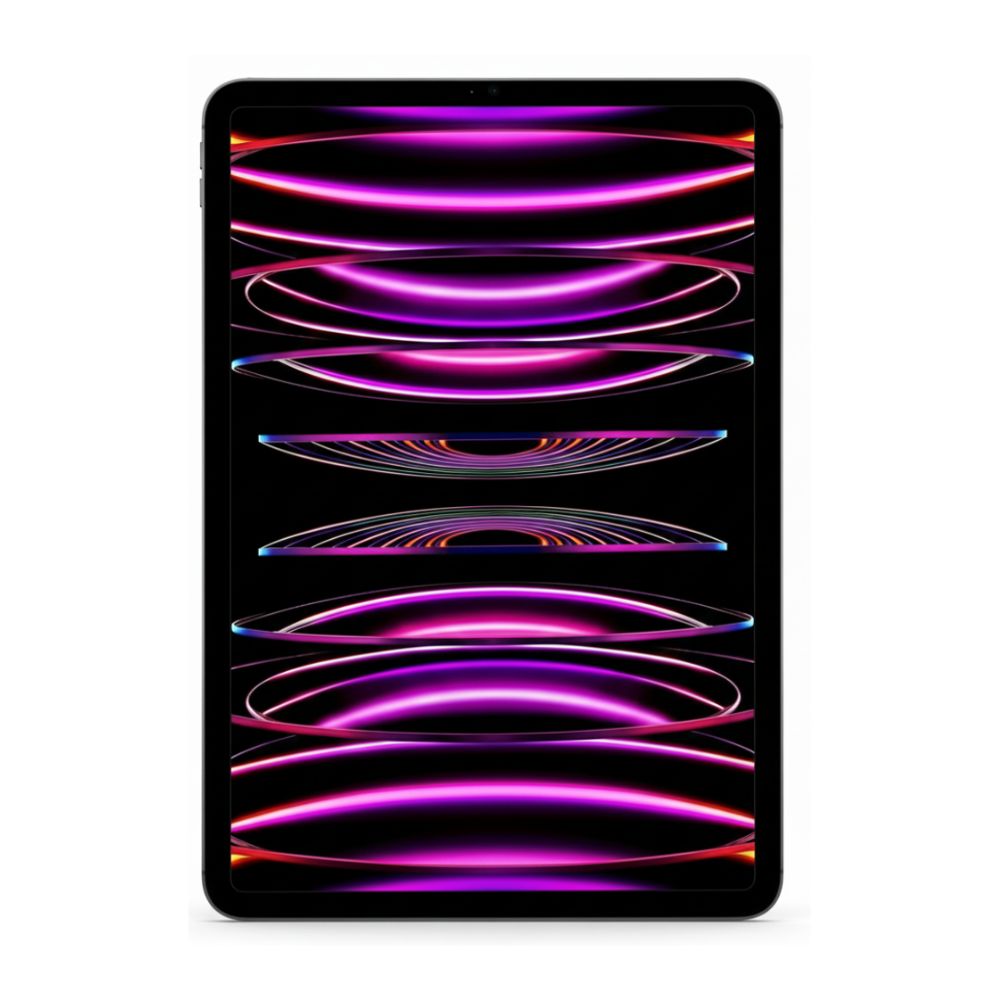 Apple iPad Pro 11-inch space gray showing Liquid Retina display