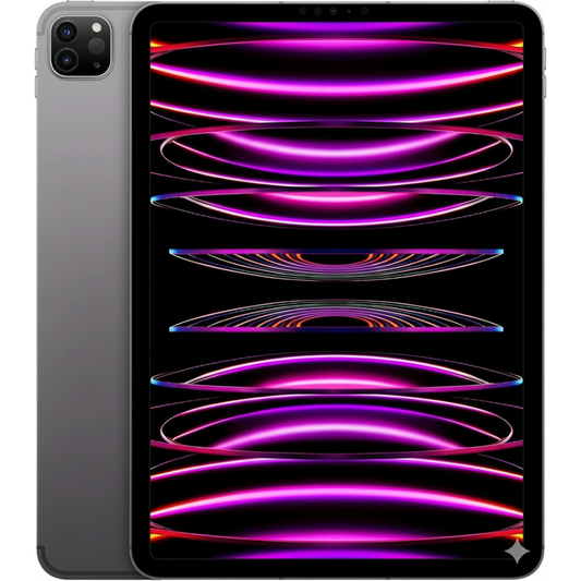 Refurbished iPad Pro 9.7" 32GB Space Gray – front view, clean screen