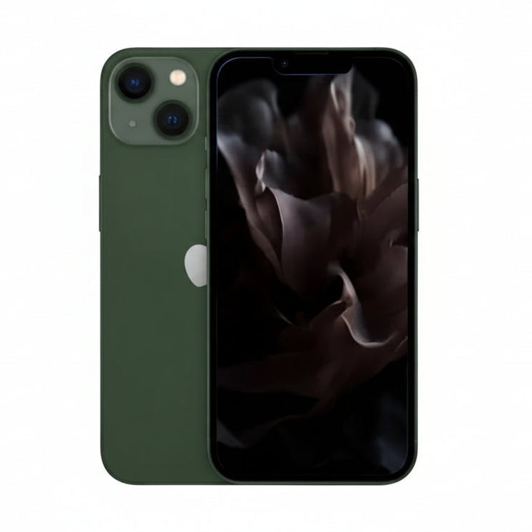 Refurbished iPhone 13 128GB 5G front view – screen on, clean finish