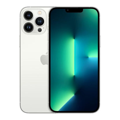 Refurbished iPhone 13 Pro Max 128GB Silver – front view