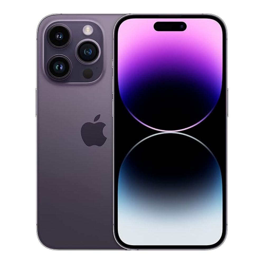 Refurbished Apple iPhone 14 Pro 128GB Purple – front view