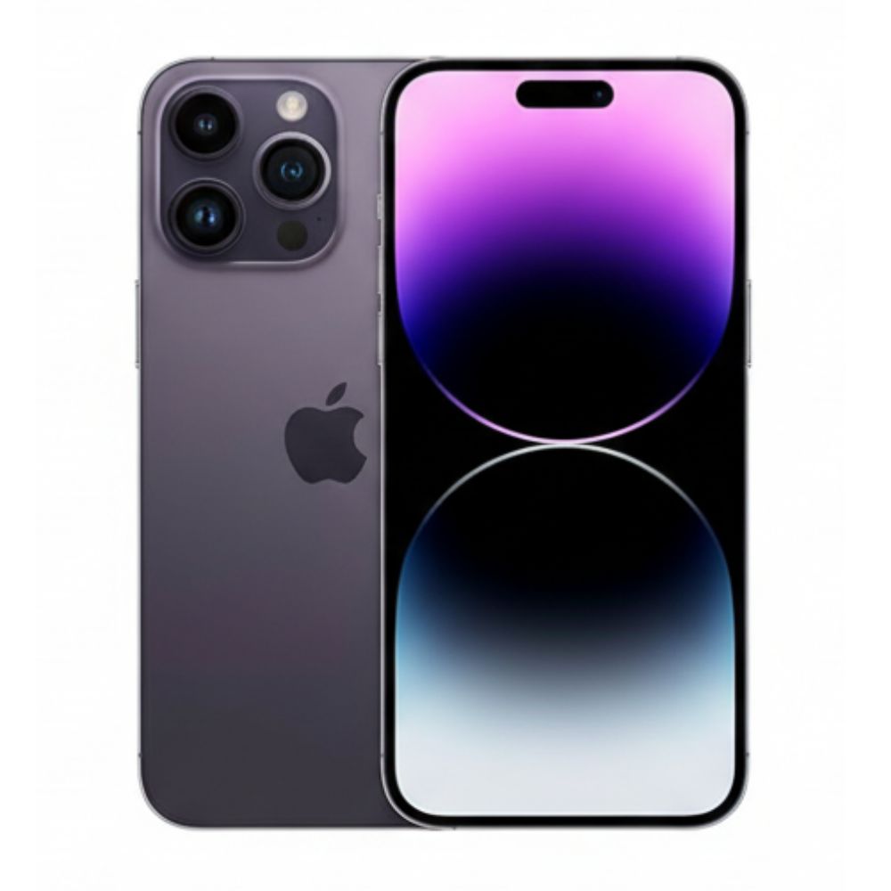 Certified refurbished iPhone 14 Pro Max – front view against plain background