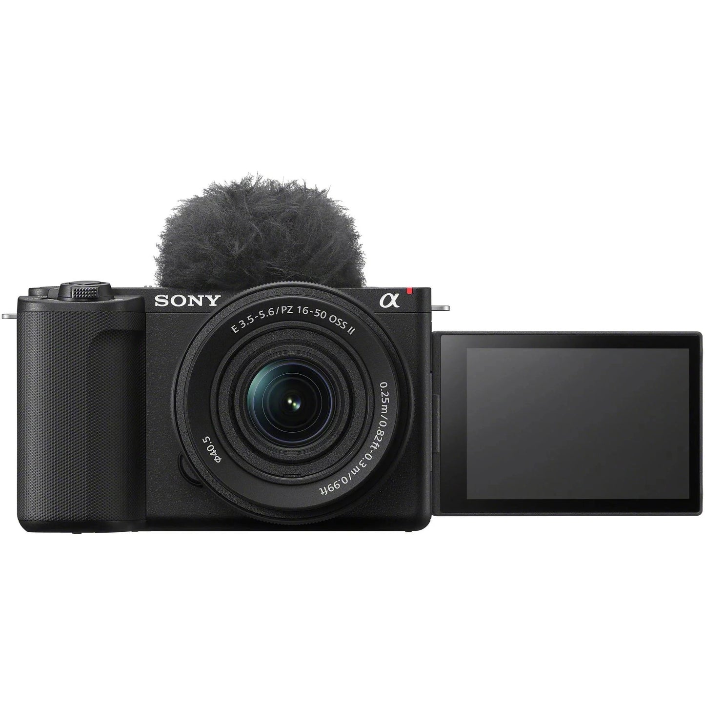 Sony ZV-E10 Mirrorless Camera with 16-50mm Lens (ILCZV-E10L) – 24.2MP APS-C, 4K Video, Black SONY