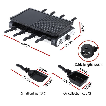 Grillz 1400W Electric BBQ Grill w/ 7 Cooking Pans Tristar Online