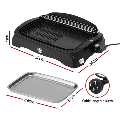 Grillz 1950W Electric BBQ Grill Non-stick Plate for Indoor Outdoor Tristar Online