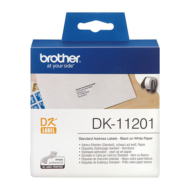 Brother DK11201 White Label Brother