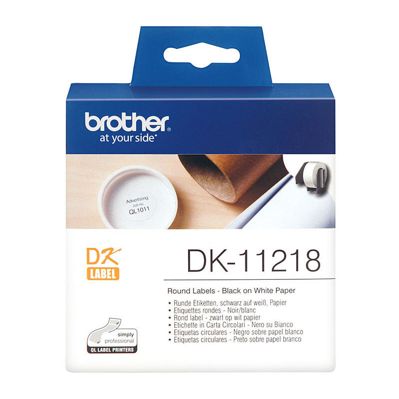 Brother DK11218 White Label Brother