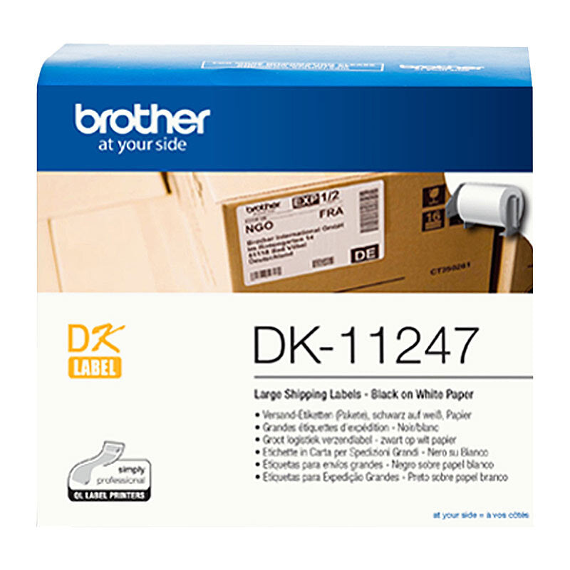 Brother DK11247 White Label Brother