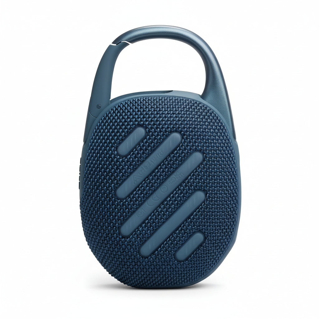 JBL Clip 5 Bluetooth Portable Wireless Speaker - Blue - Pristine - Refurbished