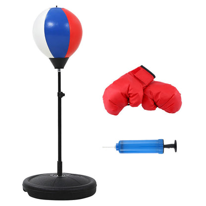 Everfit Kids Punching Bag Stand Set Adjustable 76-112cm with Gloves & Pump Tristar Online