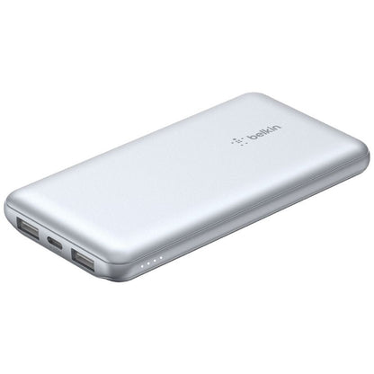 Belkin BoostCharge Power Bank 10K – 15W USB-C + Dual USB-A – Light Blue (AU Version) Belkin