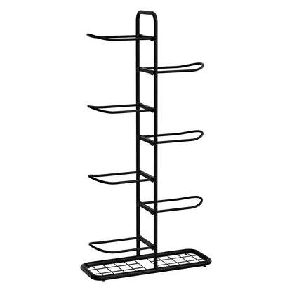 Everfit Ball Storage Rack Sports Equipment Organizer 7-Tier Holder for Garage Gym Black Tristar Online