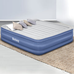 Bestway King Air Bed Inflatable Mattress Sleeping Mat Battery Built-in Pump Tristar Online
