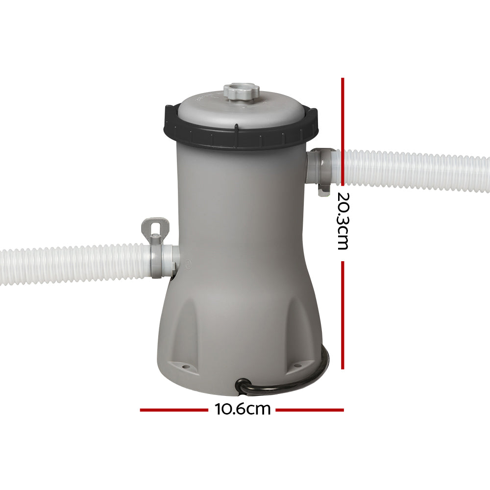 Bestway Swimming  Filter Pump Pool Cleaner 2006L/H Tristar Online