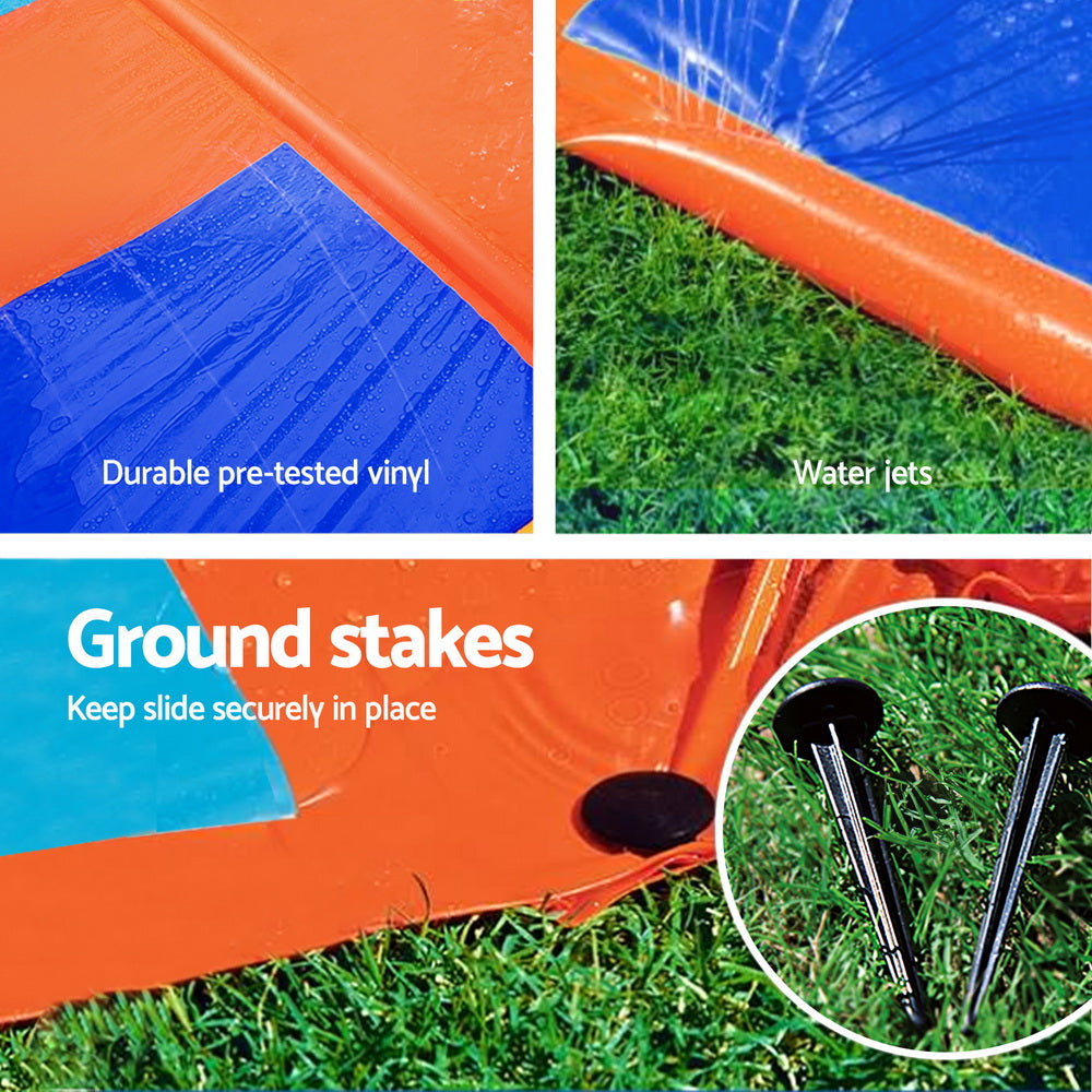 Bestway Water Slide Slip Kids 488cm Triple Slides Tristar Online